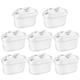 isinlive 8 Pack Water Filter for Brita Water Filter Cartridges Compatible with Brita Maxtra+, for Brita Style, Mavea Elemaris XL Water Tank - Pack of 8