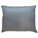 Ann Gish Chino Pillow Sham Synthetic in Gray/White | 20 H x 36 W x 4 D in | Wayfair SHCOK-SLA