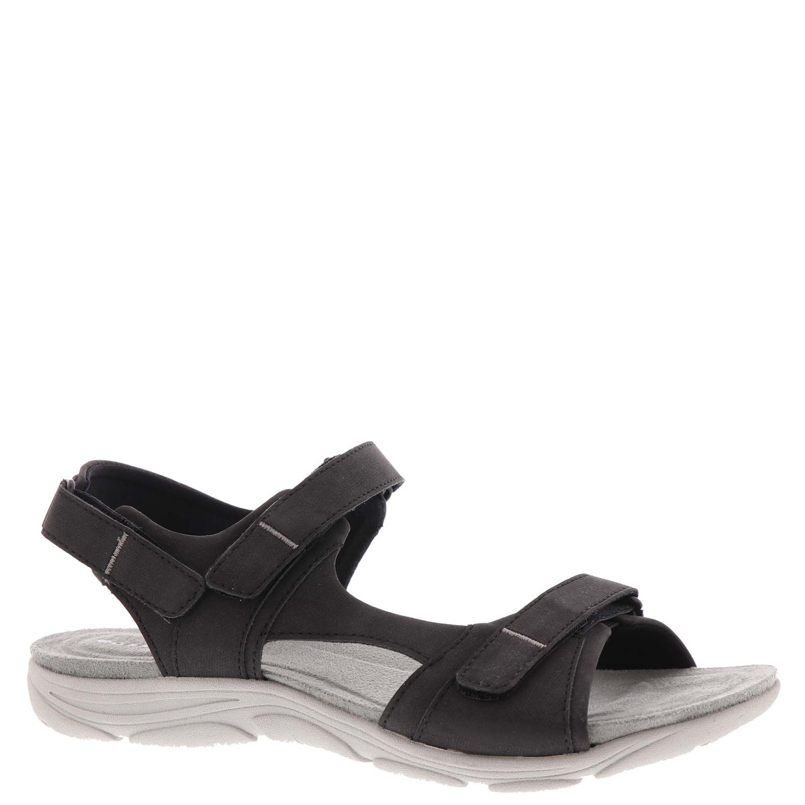Easy Spirit Lake - Womens 8 Black Sandal N