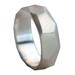 Faceted Beauty,'Multi-Faceted Sterling Silver Unisex Ring from Brazil'