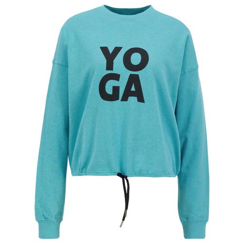 Kismet Damen Yoga-Sweatshirt GARUDA, aqua, Gr. M