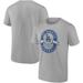 Men's Fanatics Branded Gray Los Angeles Dodgers Iconic Glory Bound T-Shirt