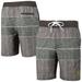 Men's G-III Sports by Carl Banks Charcoal Oakland Athletics Horizon Volley Swim Trunks