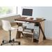 Latitude Run® Desk Wood in Black/Brown/Gray | 29.25 H x 39.5 W x 23.2 D in | Wayfair B2EEA38C0C0C44CF869E9F04252C636D