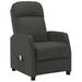 Inbox Zero Massage Recliner Chair Push Cozy Sleeper Chair for Elderly Water Resistant in Black | 39.4 H x 25.6 W x 38.2 D in | Wayfair