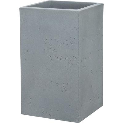 Scheurich C-Cube High 48, Hochgefäß/Blumentopf/Pflanzkübel, quadratisch, aus Kunststoff Farbe: Image