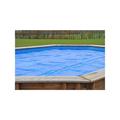 GRE - Abri de piscine isotherme Cannelle2 535x335x117 cm