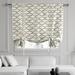 Exclusive Fabrics Illusions Printed Cotton Tie-Up Window Shade - 46 X 63