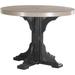 Poly Lumber Round Dining Table Set with Island Chairs