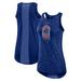 Women's Nike Royal Chicago Cubs Logo Fade High Neck Performance Tank Top