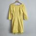 J. Crew Dresses | J. Crew Modern Retro Dress W/Pockets | Color: Yellow | Size: 6