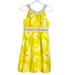 Lilly Pulitzer Dresses | Lilly Pulitzer Yellow Brie Dandelion Dress Size 2 Cut Out Linen Halter Neck | Color: Yellow | Size: 2