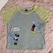 Disney Tops | Disney Mickey Minnie Mirror Sleepwear Top | Color: Gray | Size: 1x