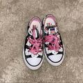 Converse Shoes | Kids Converse Hello Kitty X Chuck Taylor All-Star Canvas Black | Color: Black | Size: 11g