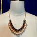 J. Crew Jewelry | J. Crew Statement Necklace | Color: Brown/Pink | Size: Os