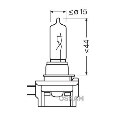 OSRAM Glühlampe, Fernscheinwerfer ORIGINAL Fernscheinwerfer,Glühlampe, Hauptscheinwerfer 12V 64243