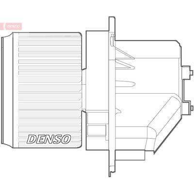 DENSO Innenraumgebläse 2-polig für FIAT / LANCIA 51901900 DEA09066