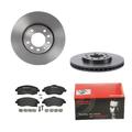 Brembo Bremsscheiben Ø280mm + Bremsbeläge vorne für Opel COMBO TOUR Corsa 100 01