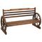 vidaXL Garden Bench 142 cm Solid Firwood