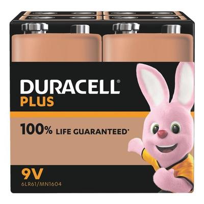 Duracell 4er-Pack Batterien »Plus« E-Block / 6LR61
