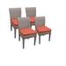 4 Monterey Armless Dining Chairs
