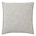 Rhett Solid Cream/ Silver Pillow