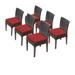 6 Barbados Armless Dining Chairs