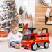 Costway Kids Ride On Fire Engine Licensed Mercedes Benz Push and Ride - See Details