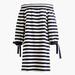 J. Crew Dresses | J. Crew Off The Shoulder Striped Dress | Color: Blue/White | Size: S