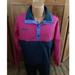 Columbia Jackets & Coats | Columbia Jacket Size M Shirt Windbreaker Vintage 90's Pullover Color Block Pink | Color: Blue/Pink | Size: M