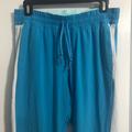 Lululemon Athletica Pants & Jumpsuits | Lululemon Work It Out Track Pants Blue Size 8 | Color: Blue/White | Size: 8