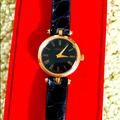 Gucci Accessories | Gucci Shelly Line Authentic Ladies Watch | Color: Black/Gold | Size: Os