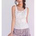 Anthropologie Tops | Eri And Ali Pintucked Tie Back Tank | Color: White | Size: S