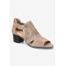 Women's Illiana Sandal by Bella Vita in Almond Suede Leather (Size 12 M)