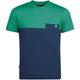 Trollkids Kinder Bergen T-Shirt (Größe 164, blau)