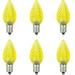 Sunlite 0.4 Watt (7 Watt Equivalent), C7 LED Non-Dimmable Light Bulb, Non-adjustable E12/Candelabra Base | 2.21 H x 0.89 W in | Wayfair WF06322-1