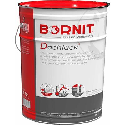 Bornit - Dachlack Bitumen-Dachanstrich - Sanierung (10 Liter)