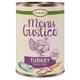 24x400g Adult, Turkey, Sweet Potato, Courgette, CarrotMenu Gustico Lukullus Wet Dog Food