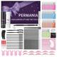 PERMANIA Lash Lift and Tint Kit at Home, Eyelash Dye and Lift 2 IN 1, Voluminous Tinting Make Lash Lifted and Black 6-8 Weeks, Suitable for Home DIY (Black Tint+Eyelash Perm)