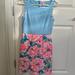 Lilly Pulitzer Dresses | Lilly Pulitzer Shift Dress Size Xs | Color: Blue/Pink | Size: Xs