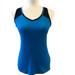 Nike Tops | Nike Dri-Fit Womens Blue Sport Racerback Shaping Long Activewear Tank Top Small | Color: Blue | Size: S