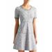 Athleta Dresses | Athleta Textured En Route Grey Dress | Color: Gray | Size: S