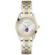 Women's Bulova Silver Evansville Purple Aces Classic Two-Tone Round Watch