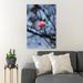 Rosdorf Park Pink Rose In Bloom During Daytime 238 - 1 Piece Rectangle Graphic Art Print On Wrapped Canvas in Blue/Gray/Pink | Wayfair