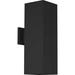 Progress Lighting 6in Cyl Sqrs 18 Inch Tall 2 Light Outdoor Wall Light - P560294-031