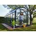 Prestige Green/Clear Barn Style DIY Greenhouse Kit with Professional Accessory Package