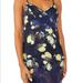 Free People Intimates & Sleepwear | Free People Intimates Blue And Yellow Floral Slip. Nwt | Color: Blue/Yellow | Size: M