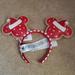 Disney Accessories | Disney Parks Mickey Christmas Cookie Ears With Sprinkles | Color: Red/White | Size: Os