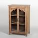 Bungalow Rose Wood w/ 2 Shelves Cabinet Wood in Brown | 35.5 H x 23.5 W x 13.75 D in | Wayfair 488D827FF8434406ADDFC05EEB83E8D8