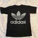 Adidas Tops | Adidas Women’s Trefoil T-Shirt Black Size Small | Color: Black/Gray | Size: S